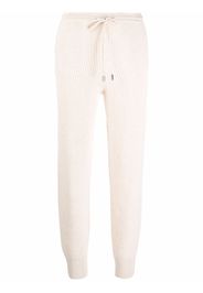 Jonathan Simkhai ribbed knit track pants - Toni neutri