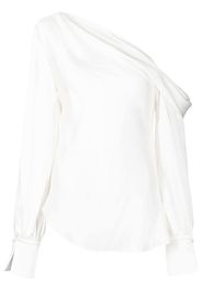 JONATHAN SIMKHAI Blusa monospalla Alice - Bianco