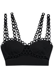 Jonathan Simkhai Liana ring-detail bralette - Nero