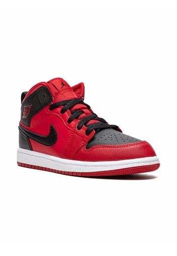 Jordan Kids Jordan 1 Mid sneakers - Rosso