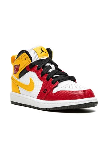 Jordan Kids Air Jordan 1 Mid sneakers - Bianco