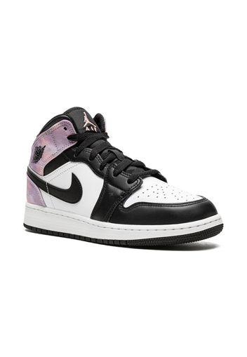 Jordan Kids Air Jordan 1 Mid SE sneakers "Tie Dye" - Bianco