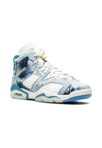 Jordan Kids Air Jordan 6 Retro "Washed Denim" sneakers - Bianco