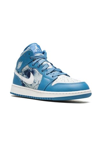 Jordan Kids Air Jordan 1 Mid sneakers - Blu