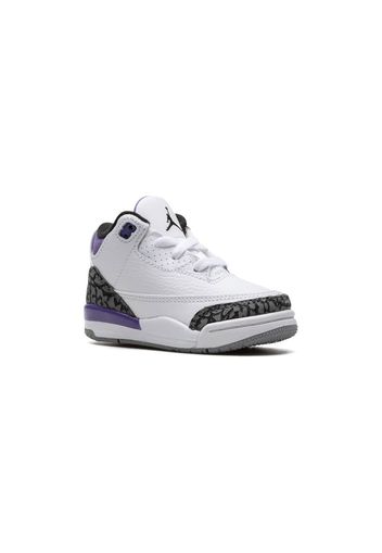 Jordan Kids Sneakers Air Jordan 3 Retro - WHITE/BLACK/DARK IRIS/CEMENT G