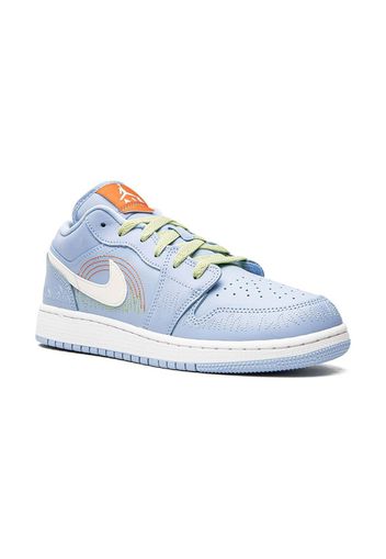 Jordan Kids Air Jordan 1 “Blue Stitch” sneakers