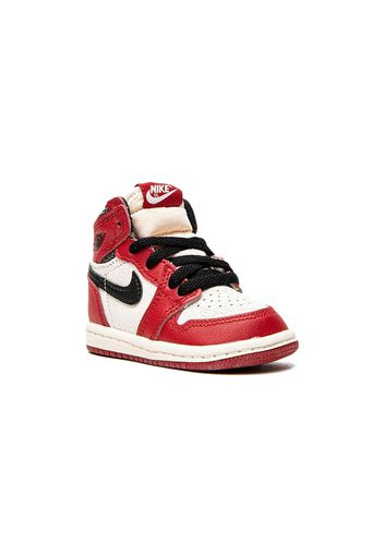 Jordan Kids Air Jordan 1 High Retro High OG sneakers "Chicago Lost & Found" - Bianco