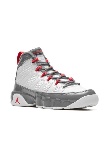 Jordan Kids Air Jordan 9 "Fire Red" sneakers - Bianco