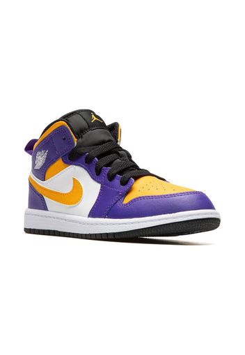 Jordan Kids Air Jordan 1 Mid sneakers - Viola