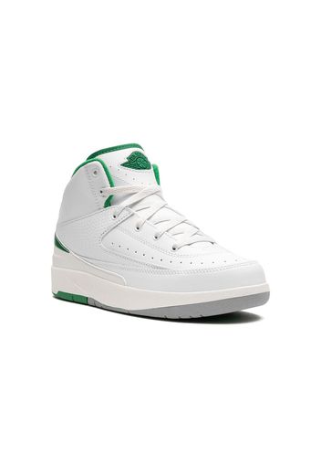 Jordan Kids Air Jordan 2 "Lucky Green" sneakers - Bianco