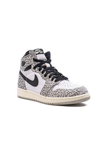 Jordan Kids Air Jordan 1 High OG "Elephant Print" sneakers - Grigio