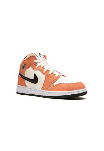 Jordan Kids Air Jordan 1 Mid SE sneakers - Arancione