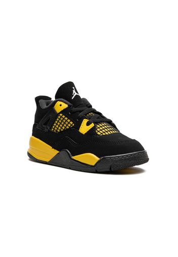 Jordan Kids Sneakers Air Jordan 4 Thunder - Nero