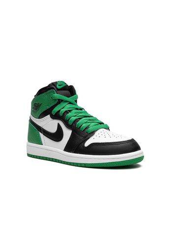 Jordan Kids Air Jordan 1 "Lucky Green" sneakers - Nero