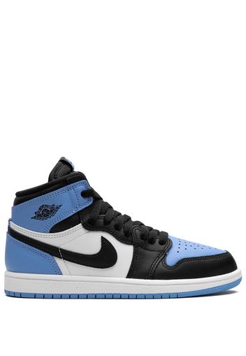 Jordan Kids Jordan 1 Retro High "UNC Toe" sneakers - Nero