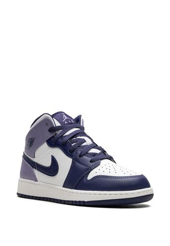 Jordan Kids Air Jordan 1 Mid "Blueberry" sneakers - Viola