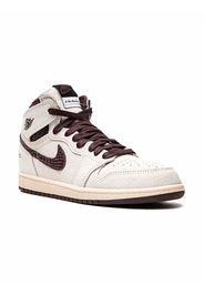 Jordan Kids x A Ma Maniére Air Jordan 1 High OG "Airness" sneakers - Toni neutri