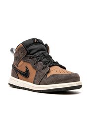 Jordan Kids Jordan 1 Mid SE sneakers - Marrone