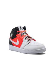 Jordan Kids Air Jordan 1 Mid SE "White Infrared" sneakers - Nero