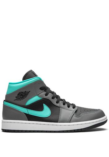 Air Jordan 1 Mid “Grey/Aqua” sneakers