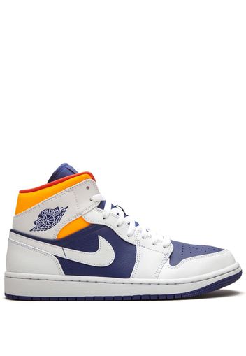 Air Jordan 1 Mid ”Royal Blue/Laser Orange sneakers