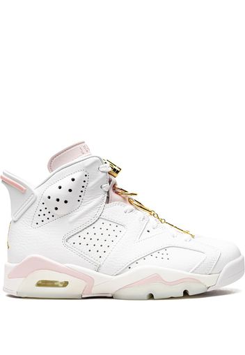 Jordan Air Jordan 6 "Gold Hoops" sneakers - Bianco