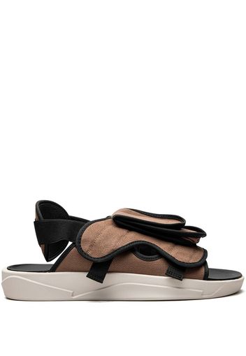 Jordan Jordan LS slide sandals - Marrone