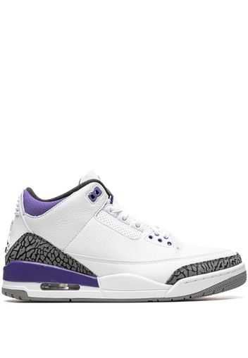 Jordan Air Jordan 3 "Dark Iris" sneakers - Bianco