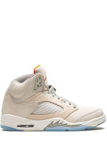 Jordan Air Jordan 5 high-top sneakers - Toni neutri