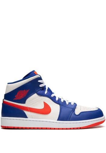 Jordan Air Jordan 1 MID "Knicks" sneakers - Bianco