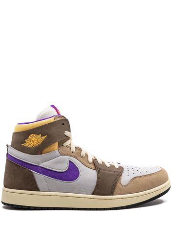 Jordan Air Jordan 1 High Zoom Air CMFT 2 "Palomino/Wild Berry" sneakers - Marrone