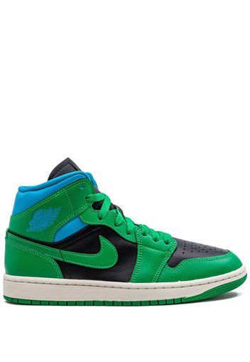 Jordan Air Jordan 1 Mid "Lucky Green/Aquatone" sneakers - Nero