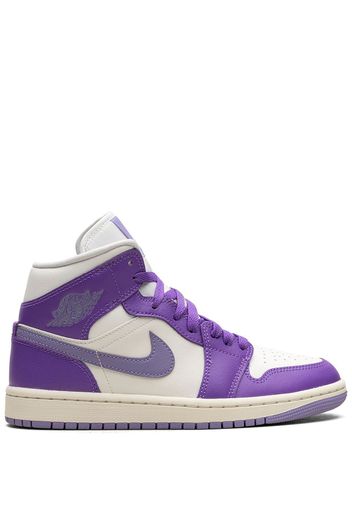 Jordan Air Jordan 1 Mid "Action Grape" sneakers - Bianco