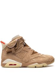 Jordan x Travis Scott Air Jordan 6 Retro SP "British Khaki Promo Sample" sneakers - Toni neutri