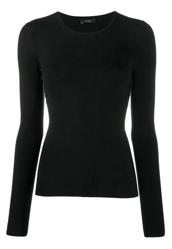 long-sleeve crew neck jumper