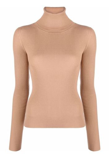 Joseph ribbed roll neck jumper - Toni neutri