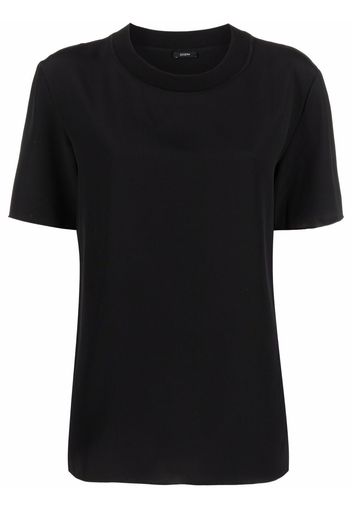 JOSEPH Rubin ribbed-trim blouse - Nero