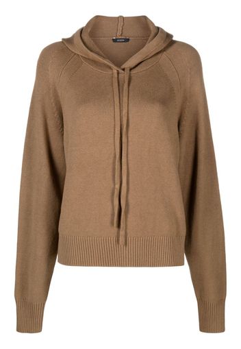 JOSEPH drawstring-fastening knit jumper - Marrone