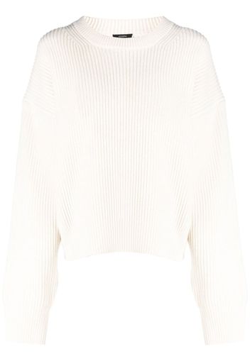 JOSEPH round-neck knitted jumper - Toni neutri