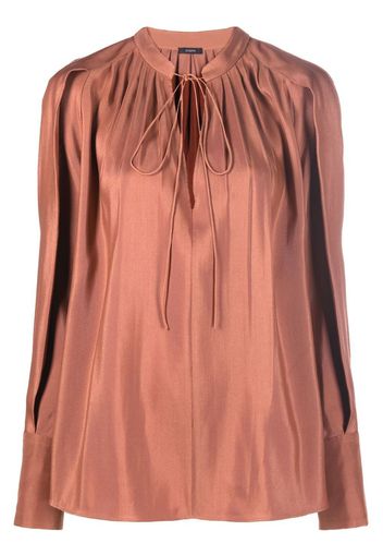 JOSEPH Blusa a maniche lunghe - Marrone