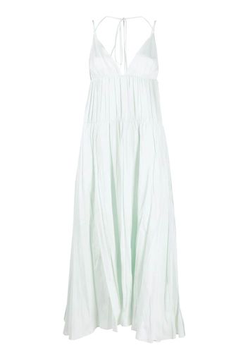 JOSEPH Darnley silk maxi dress - Verde