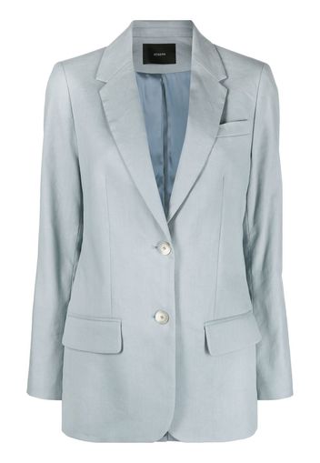 JOSEPH single-breasted button blazer - Blu