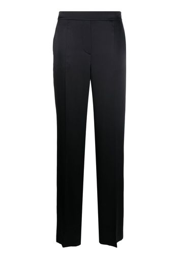 JOSEPH silk straight-leg trousers - Nero