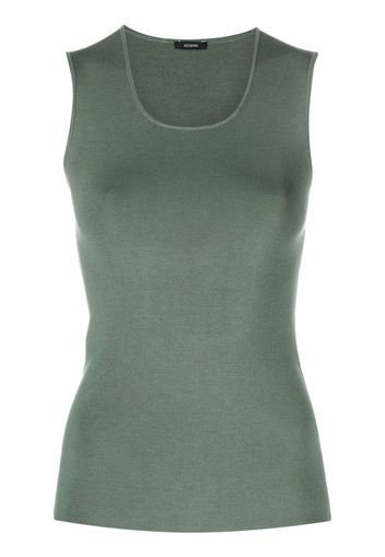 JOSEPH fine-ribbed tank top - Verde