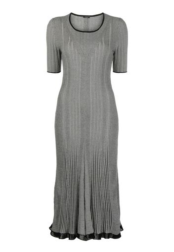 JOSEPH flared fine-knit dress - Grigio