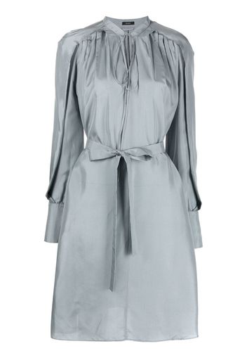 JOSEPH long-sleeve silk dress - Grigio