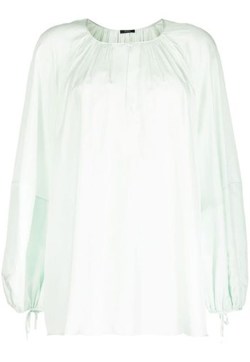 JOSEPH Blusa con arricciatura - Verde