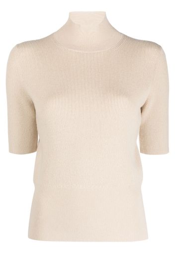 JOSEPH short-sleeve knitted top - Toni neutri