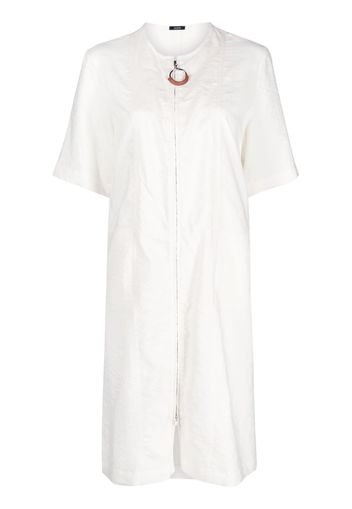 JOSEPH short-sleeve zip-fastening dress - Toni neutri