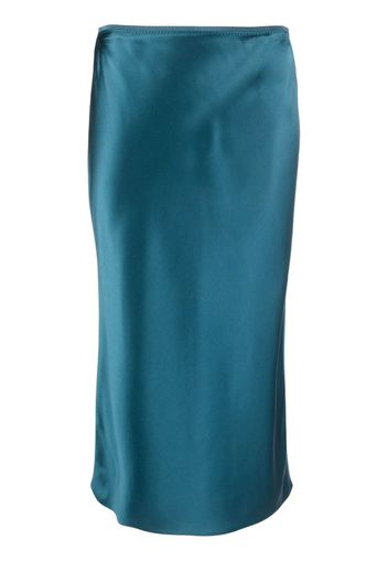 JOSEPH Isaak silk midi skirt - Blu